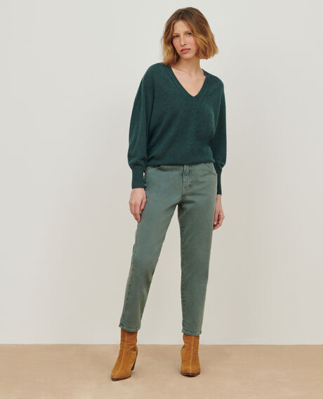 Jersey de cachemir 8817 58 darkgreen 2wju065w23