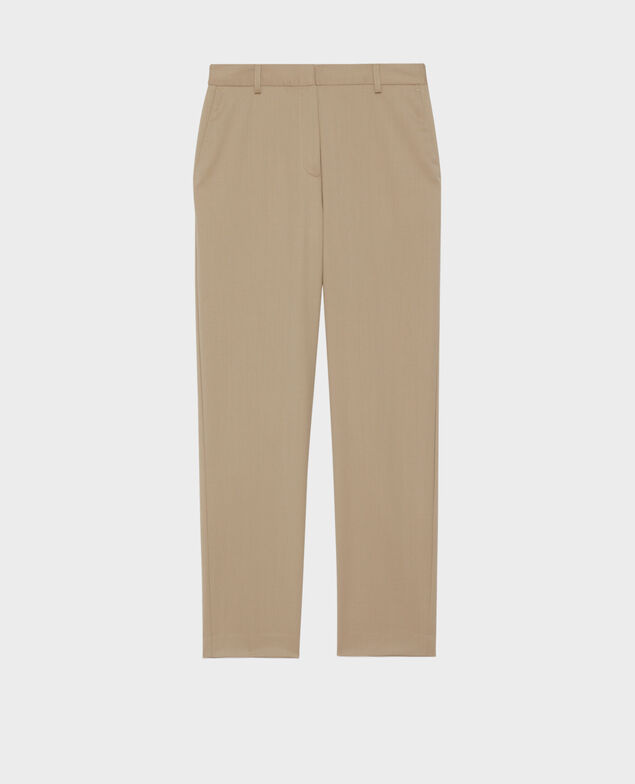 MARGUERITE - Pantalón cigarette 0311 beige