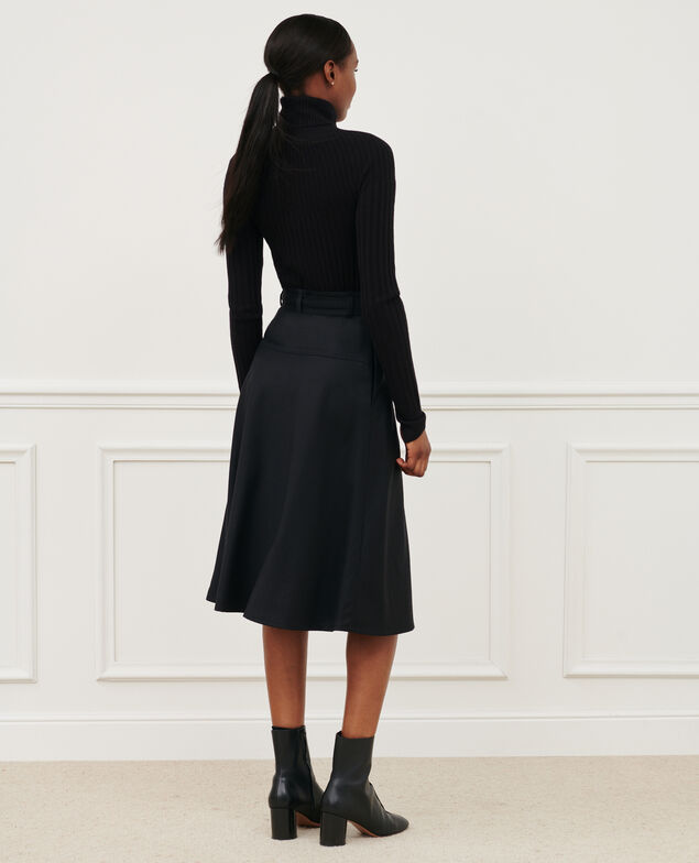Falda cruzada de lana 4216 black_beauty