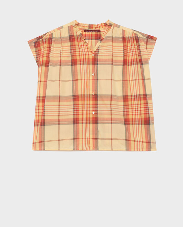Blusa de algodón 0241 orange