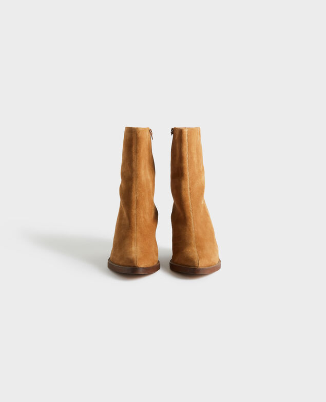 Botas camperas de ante 4024 camel 3ws090