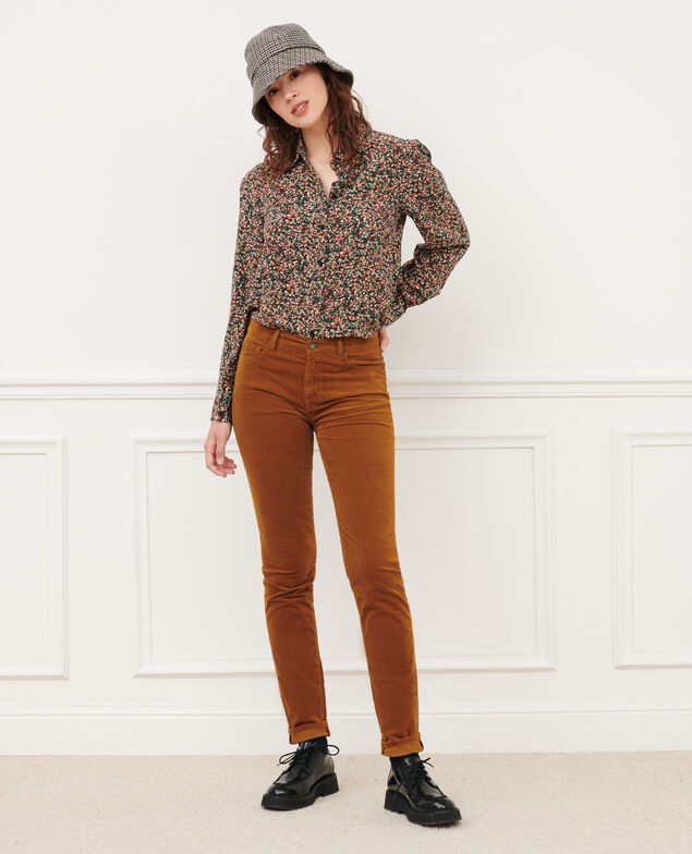 LILI - SLIM - Jeans 5 bolsillos 4233 monks robe Pavelt