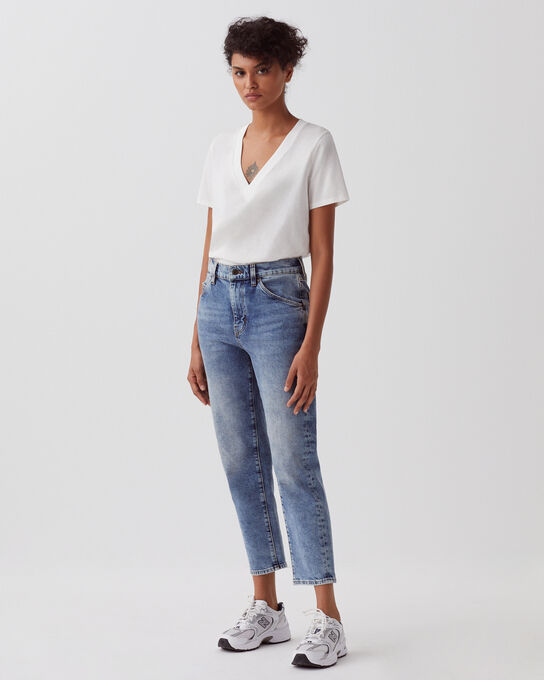 RITA - SLOUCHY - Jeans amplios de algodón 111 DENIM BLUE