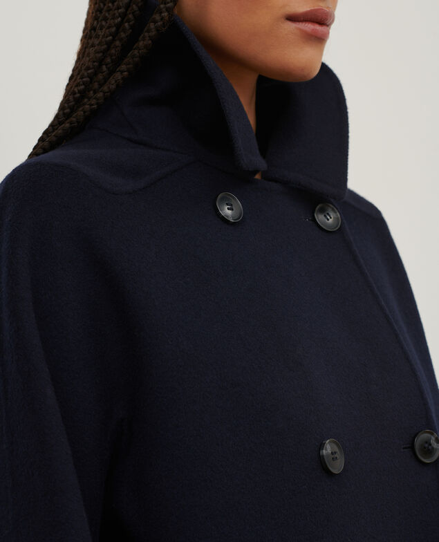 Chaquetón de doble cara de lana y cachemir 8841 69 navy 3wco021w02