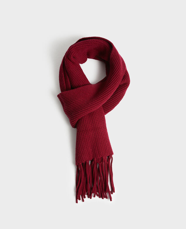 Bufanda de lana 8878 18 wine