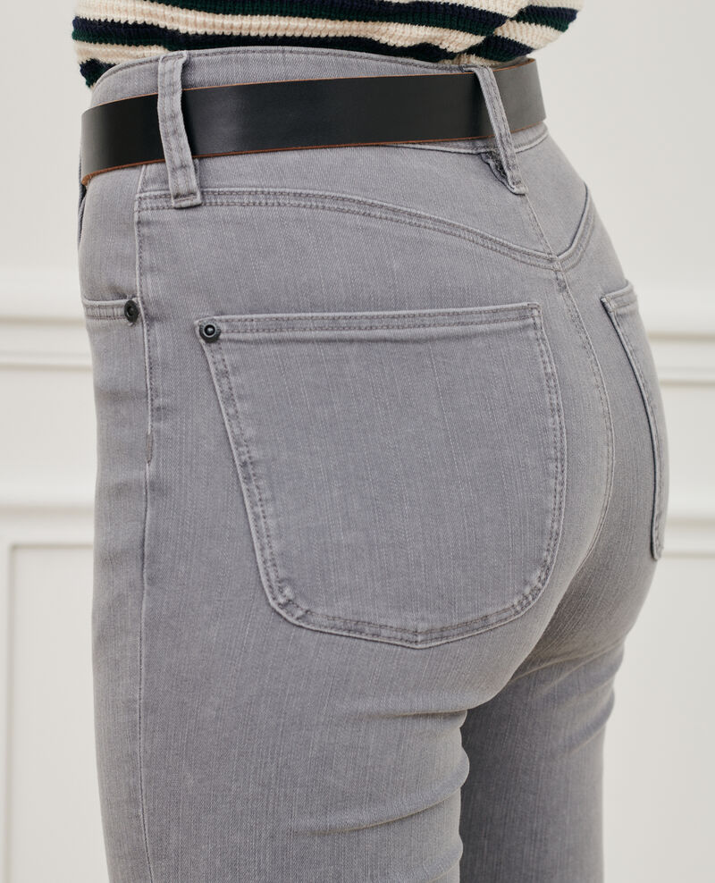 DANI - SKINNY - Jeans de algodón 104 denim lightgrey 2spe109c61