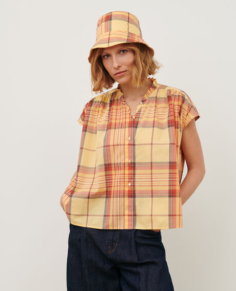 Blusa de algodón 0241 orange 3sbl346c21