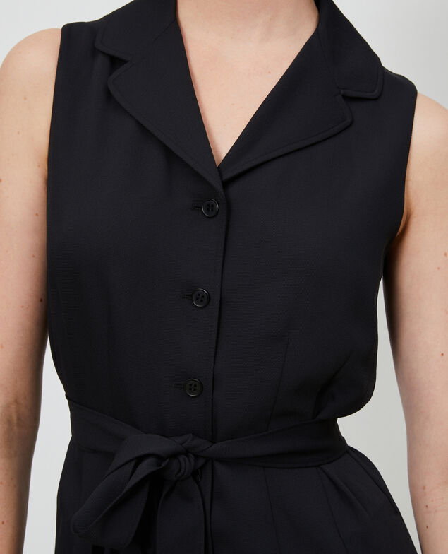 Mono de cuello sastre Black beauty