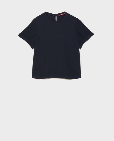 CORINNE - Camiseta de seda 7012c 69 navy 2sto013s01