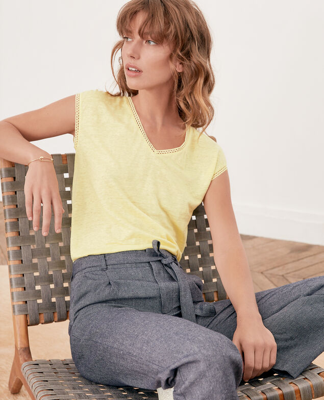 Camiseta de lino Lemonade