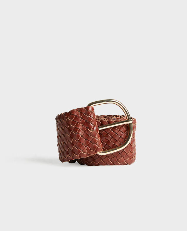 Cinturón de cuero 8884 34 brown