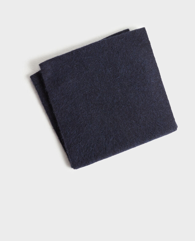 Contorno de cuello de alpaca mezclada A692 navy