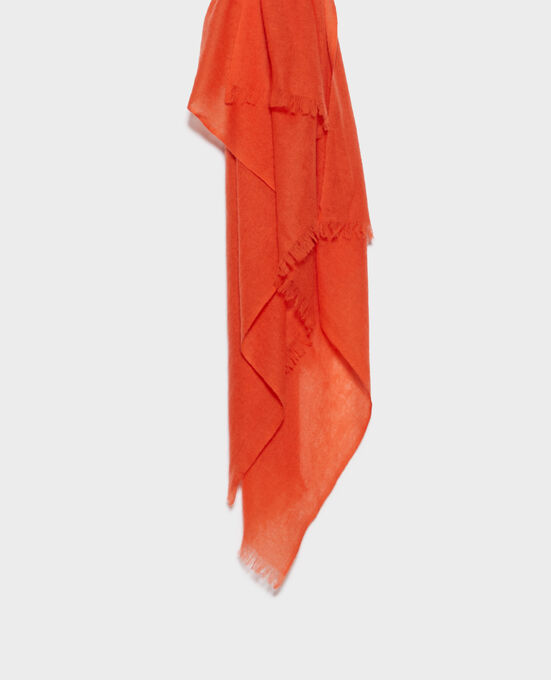 Bufanda de cachemir 0250 TIGER LILY ORANGE