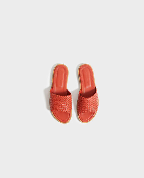 PAM - Sandalias de piel 29 dark orange 2ss22354