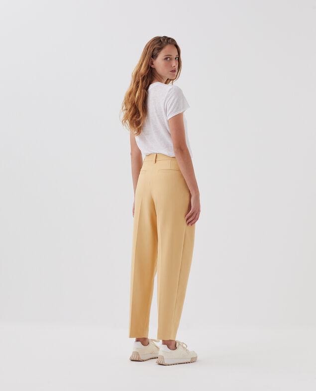 CAMILLE - Pantalón carrot J420 moonstone