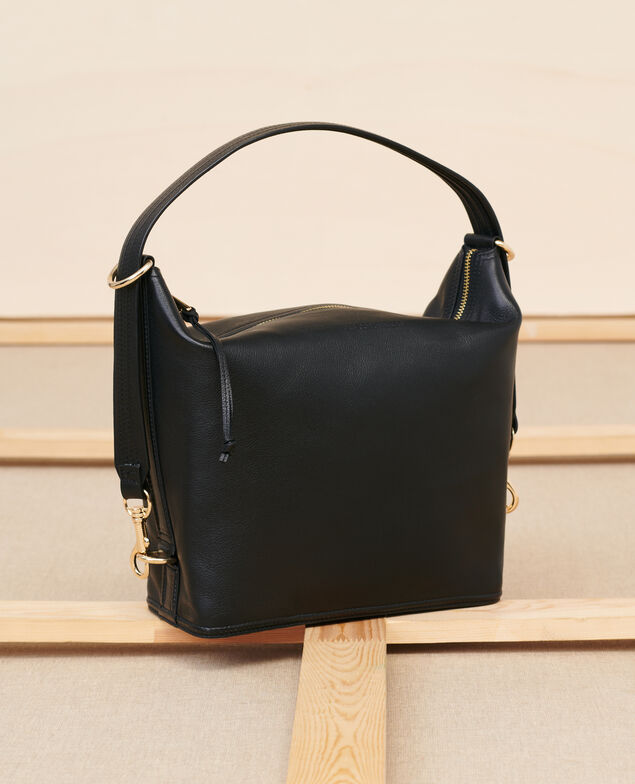 Bolso de cuero 09 black