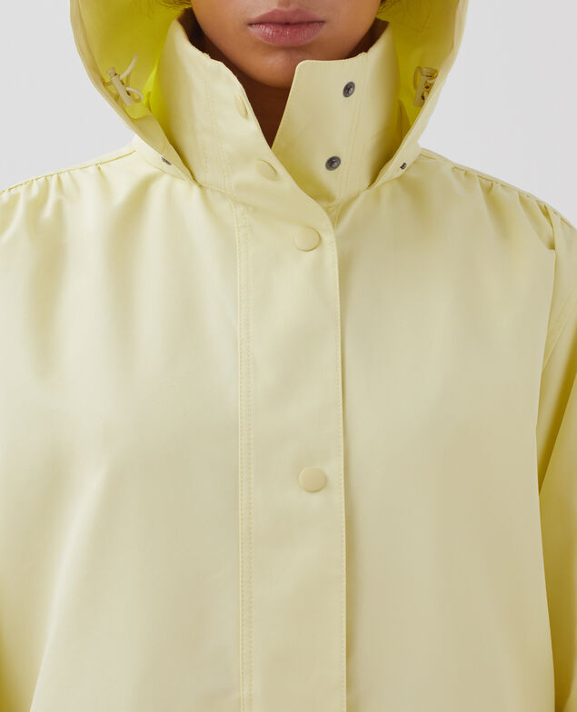 Parka amplia H410 tender yellow