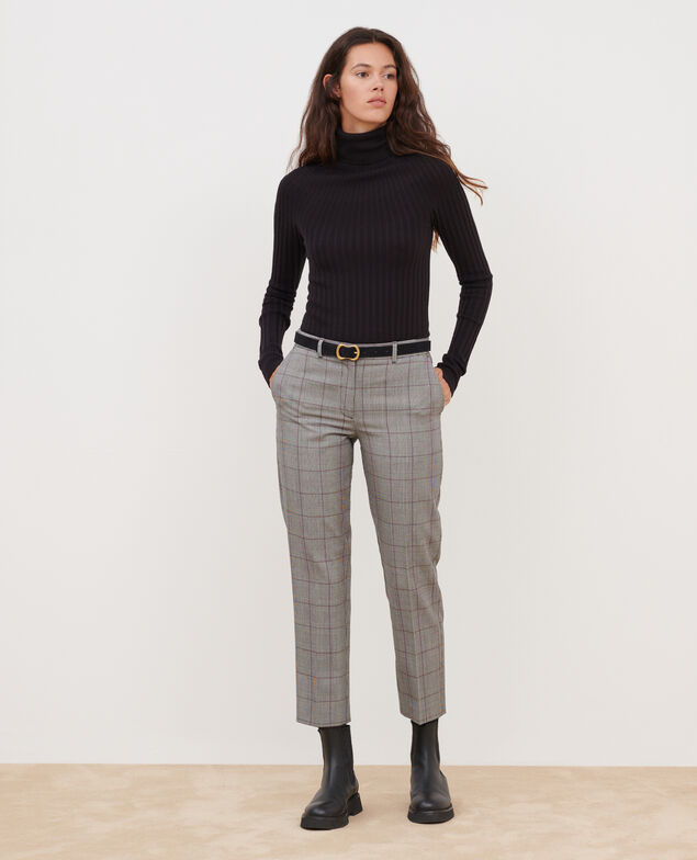 MARGUERITE - Pantalón cigarette de lana