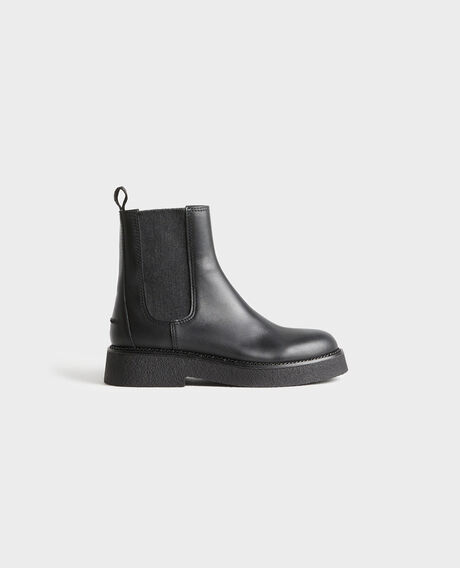 Chelsea botines de cuero