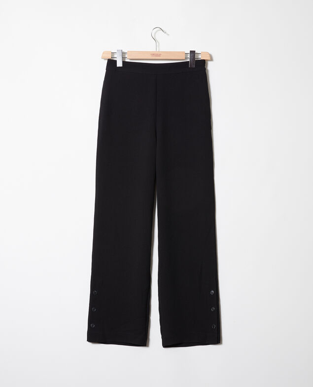 Pantalón con detalle de botones Noir