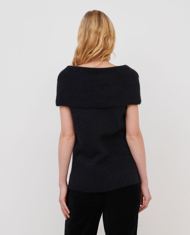 Chaleco de alpaca mezclada