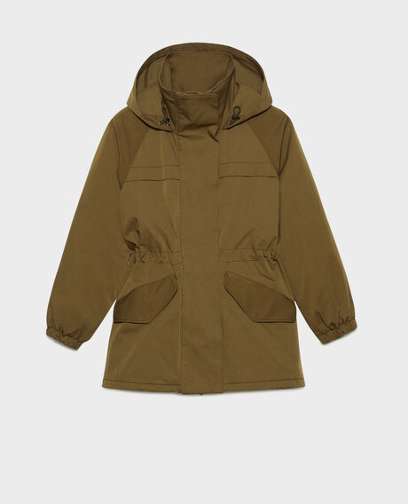 Parka de longitud media