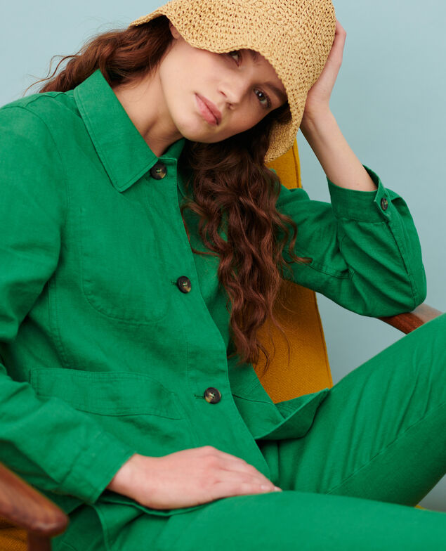 Chaqueta de lino