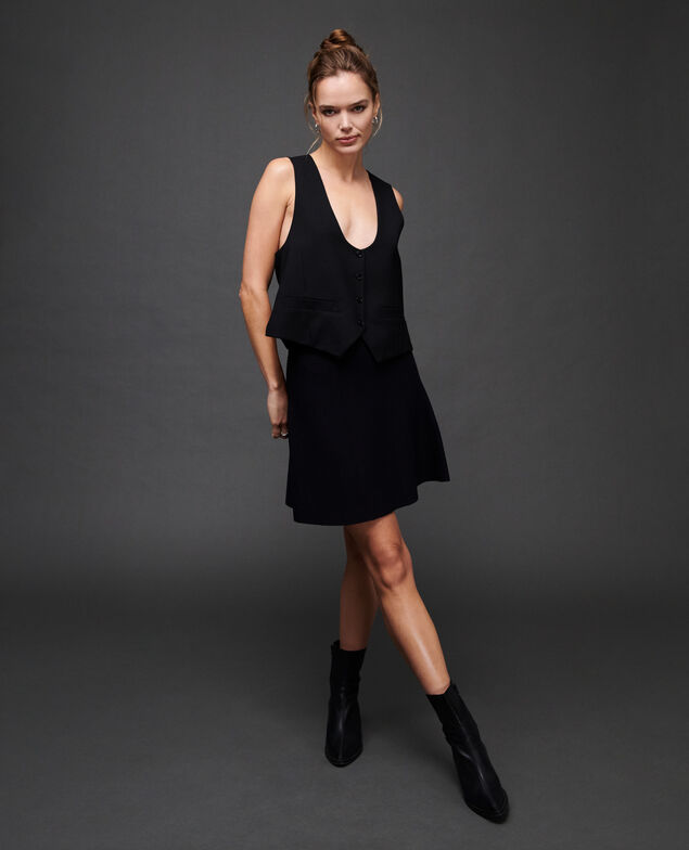 Chaleco de traje de lana