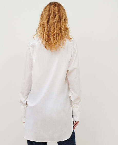 Camisa de algodón 4235 optical white 2wsh289c53