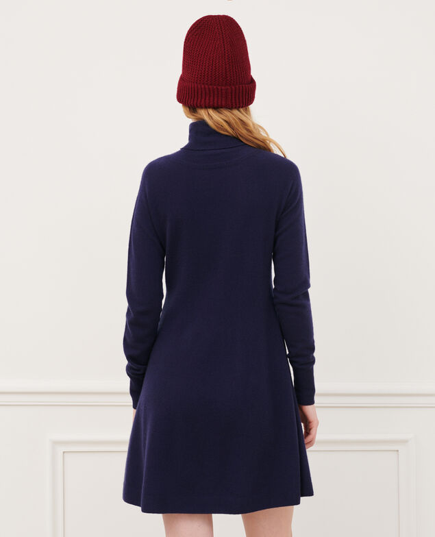 Vestido de cachemir 3D 8841 69 navy