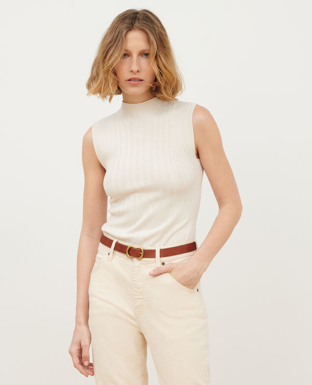 Jersey sin mangas de lana merino A013 ow jetstream