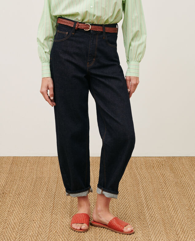 SYDONIE - BALLOON - Jeans 7/8 de algodón 7203 103 denim