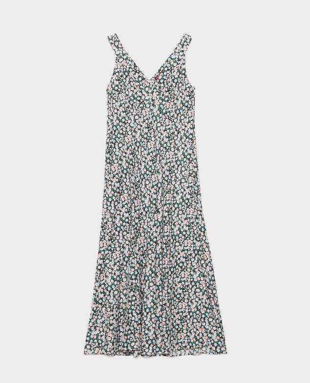 Vestido largo estampado 7300d 119 print blue
