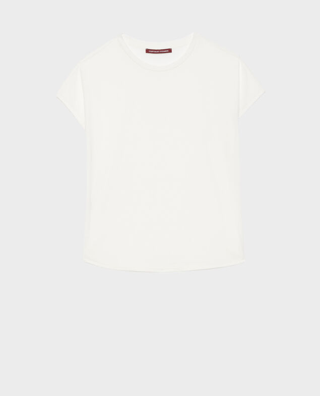 Camiseta amplia de algodón 4262 cloud dancer