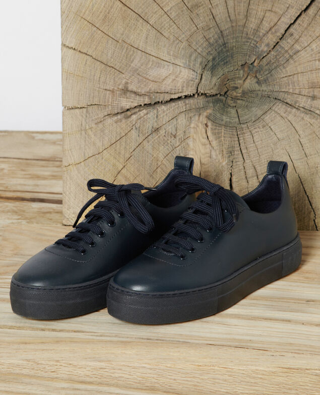 Sneakers con plataforma Peacoat