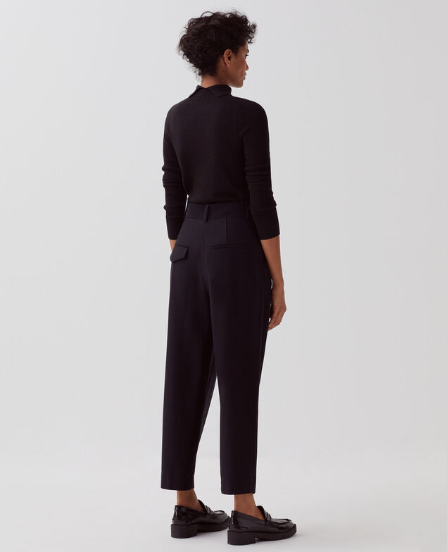 PEGGY - Pantalón carrot H091 black beauty