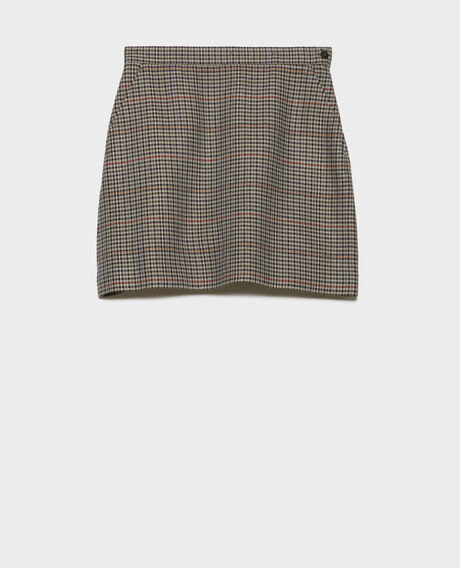 Mini falda a cuadros 8864 03 gray check 2wsk256v16