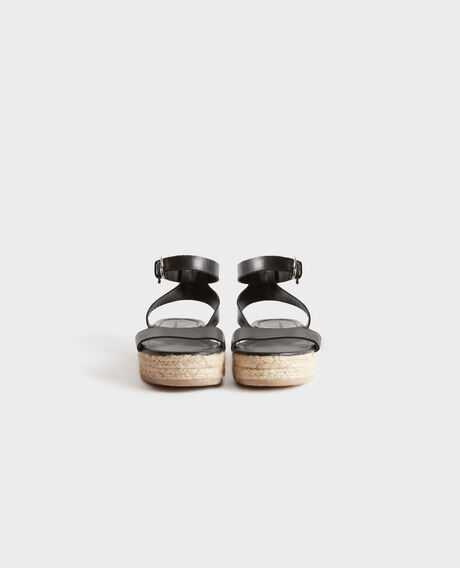 Sandalias de piel 8853 09 black 3ss066