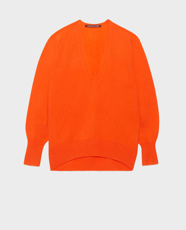Jersey de cachemir 8829 24 orange