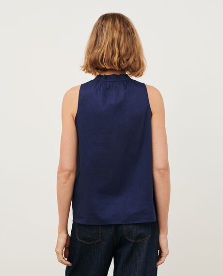 Top de gasa de algodón 68 blue 2sbl417c01