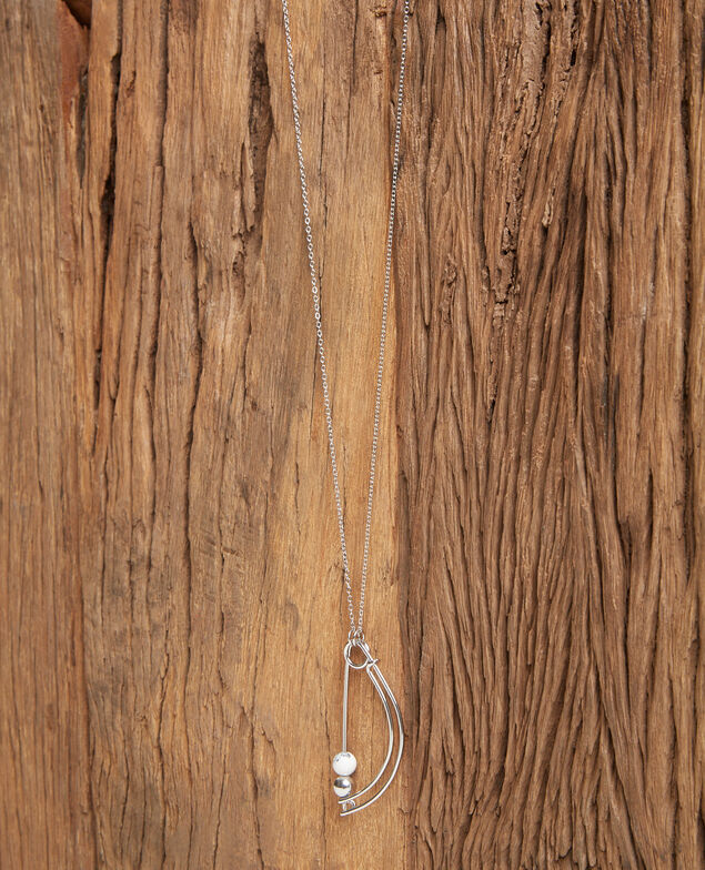 Collar de fantasía modelo grande Silver