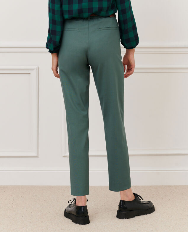 MARGUERITE - Pantalón cigarette 8850 54 green
