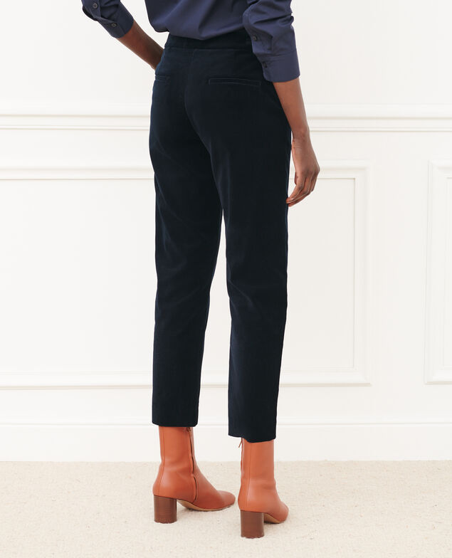 MARGUERITE - Pantalón cigarette 6041c navy deep