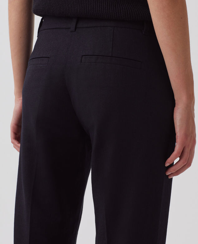 MARGUERITE - Pantalón cigarette H091 black beauty