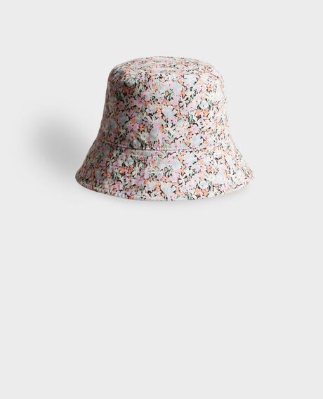 Bob reversible de algodón 0110 champs fleuris pink 3sha076