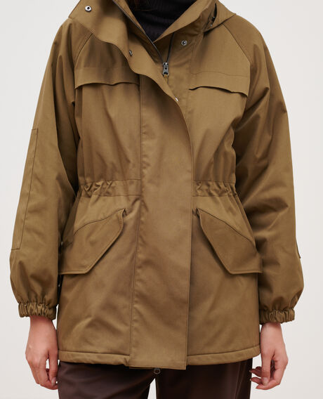 Parka de longitud media