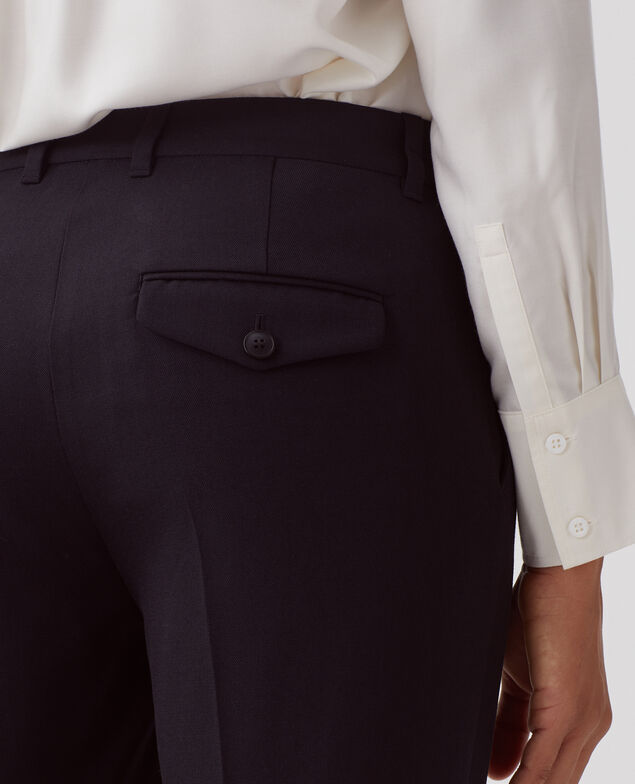 MARGUERITE - Pantalón cigarette 4216 black_beauty
