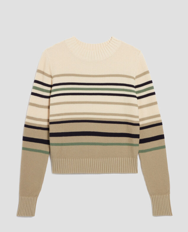 Jersey cuello redondo de algodón H301 st albore terre