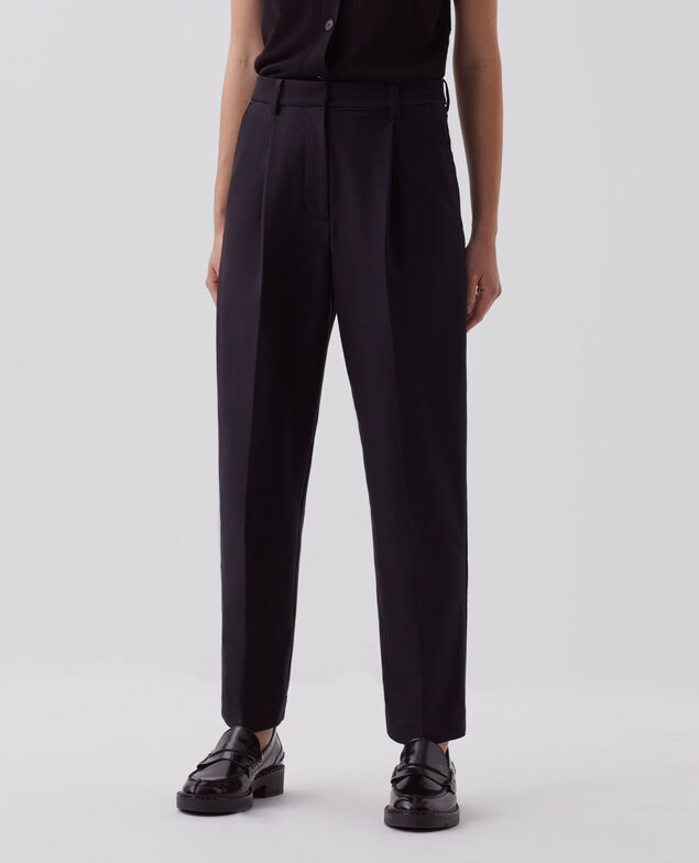 CAMILLE - Pantalón carrot H091 black beauty
