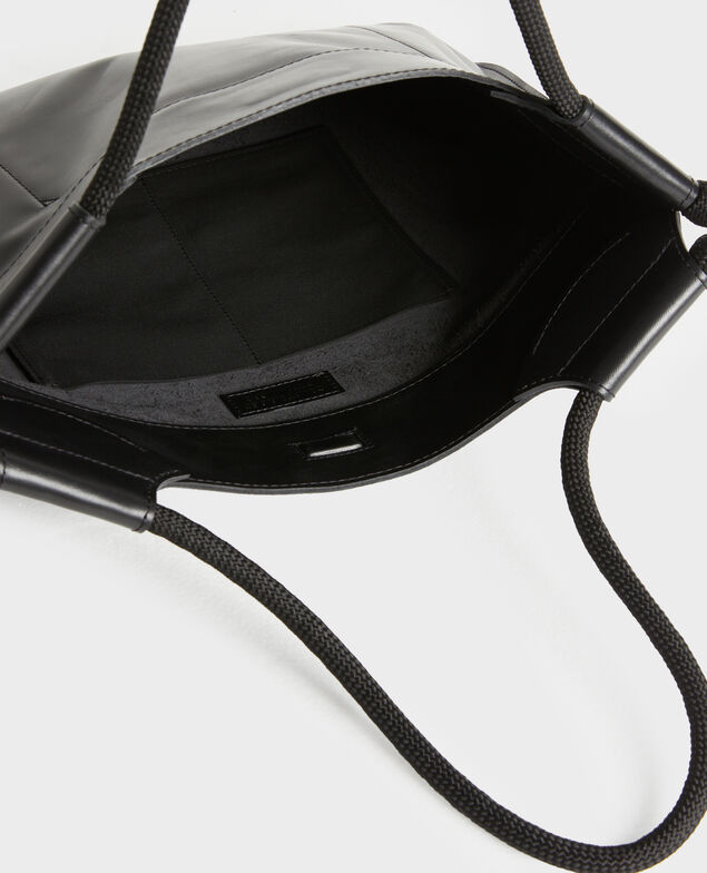 Shopper de cuero Black beauty